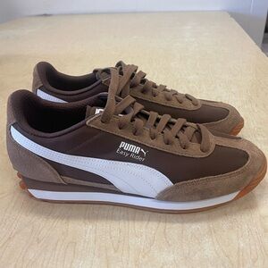 PUMA Easy Rider women’s Brown and White Sneakers